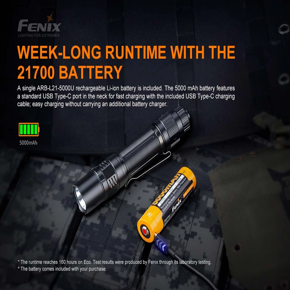 Fenix PD36 TAC Tactical Flashlight 6 Fenix PD36 TAC Tactical Flashlight