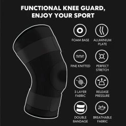 MONTANIC Knee Guard Adjustable Knee Pad Knee Protect Support Breathable