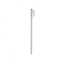 CAMPING MOON Campingmoon 8 Pieces Tent Pegs Silver - 20CM