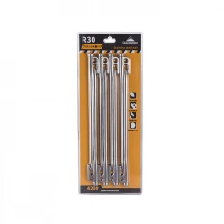CAMPING MOON Campingmoon Stainless Steel Tent Pegs Silver