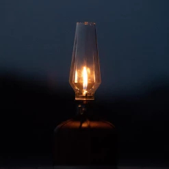 CAMPING MOON Campingmoon Gas Lantern With Wooden Lantern Case