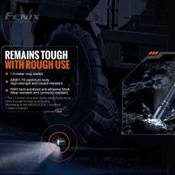 Fenix TK20R V2.0 Rechargeable LED Flashlight - Black