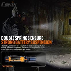 Fenix TK20R V2.0 Rechargeable LED Flashlight - Black