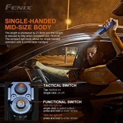 Fenix TK35UE V2.0 LED Flashlight – Black