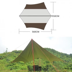 Vidalido Butterfly Tarp XXL - Tan