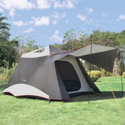 Vidalido Large Instant Cabin Tent Plus - White Coffee 13 Vidalido Large Instant Cabin Tent Plus - White Coffee