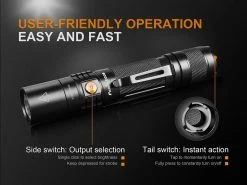 Fenix UC35 V2.0 XP-L HI V3 USB Rechargeable LED Flashlight