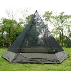 Vidalido Cone Teepee Tent - Black 10 Vidalido Cone Teepee Tent - Black