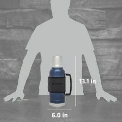 Stanley Legacy Quadvac Thermal Bottle 1.5QT 12 Stanley Legacy Quadvac Thermal Bottle 1.5QT