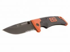 Gerber Bear Grylls Survival Series Scout Folding Knife - Drop Point/Serrated