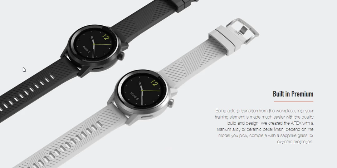 Coros Apex 46mm Multisport GPS Watch - White 8 Coros Apex 46mm Multisport GPS Watch - White