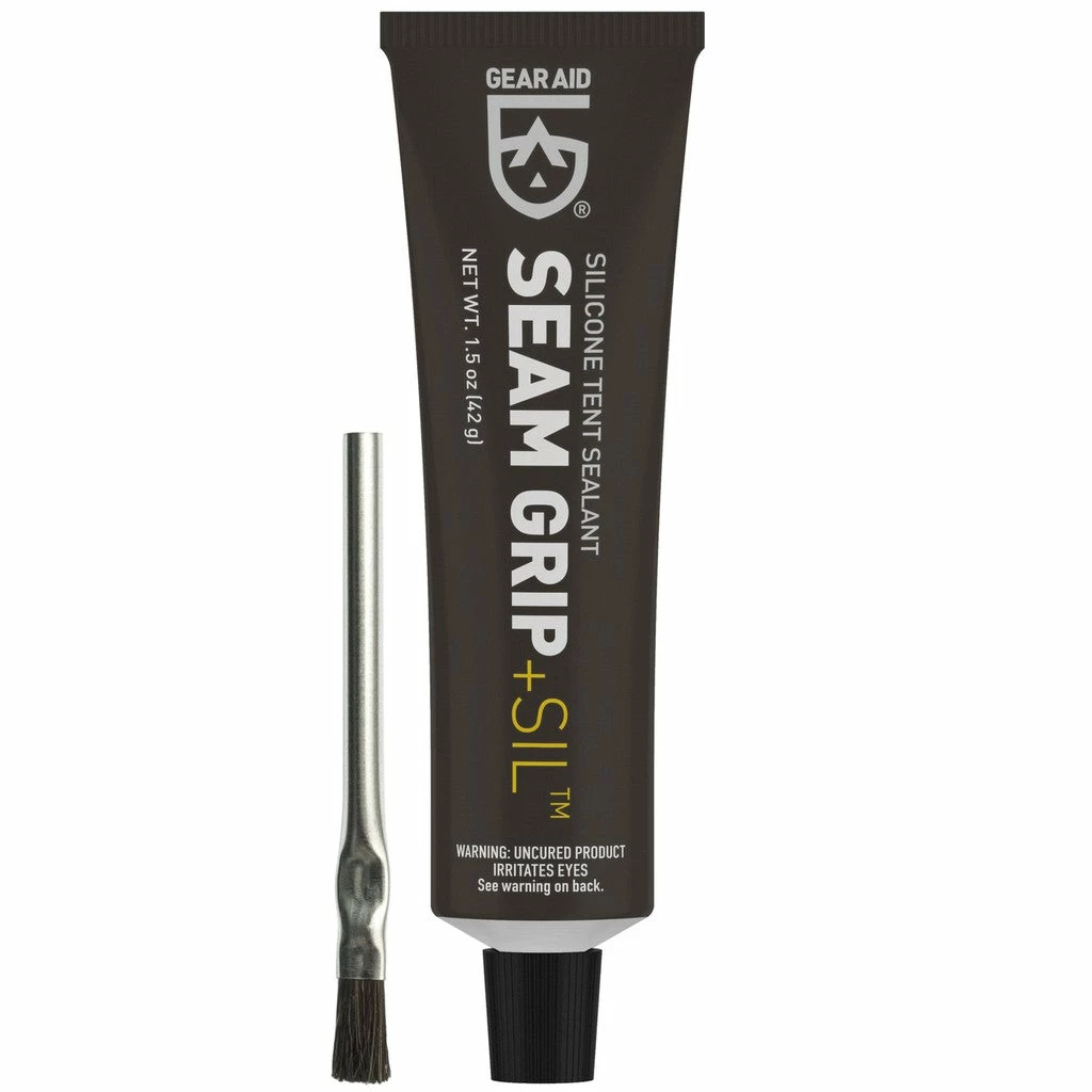Shelters Gear Aid Seam Grip SIL Silicone Tent Sealant 1.5 Oz 3 Shelters Gear Aid Seam Grip SIL Silicone Tent Sealant 1.5 Oz