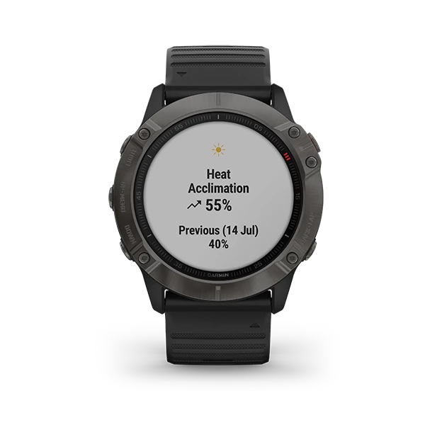 Garmin Fenix 6X GPS Watch - Sapphire Carbon Gray 9 Garmin Fenix 6X GPS Watch - Sapphire Carbon Gray
