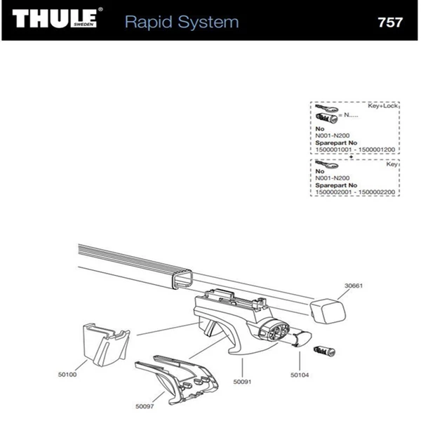 Thule Rapid System 757-860 - Car Accessories Roof Racks 9 Thule Rapid System 757-860 - Car Accessories Roof Racks