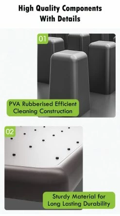 MONTANIC [Clearance Sale] 3D Disinfectant Floor Mat With Absorbent Carpet