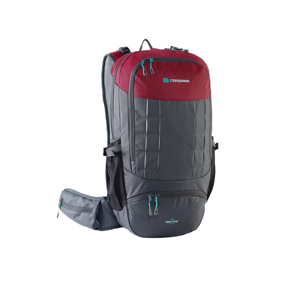 Caribee Triple Peak 34L - Merlot Red 3 Caribee Triple Peak 34L - Merlot Red