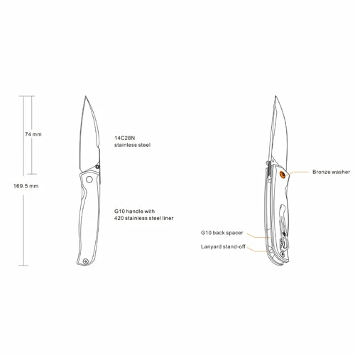 Ruike P661-B Knife 9 Ruike P661-B Knife