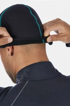 Rab Powerstretch Beanie - Black/Red Logo