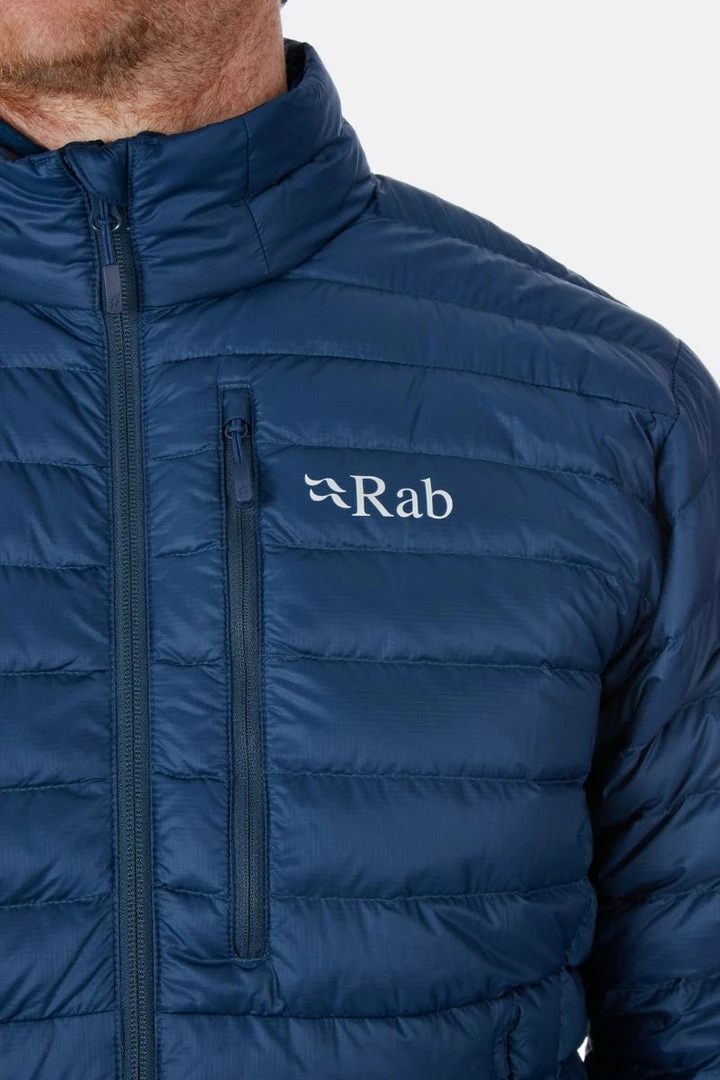 Rab Microlight Jacket - Black/Shark 6 Rab Microlight Jacket - Black/Shark