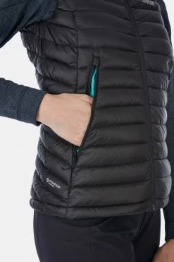 Rab Microlight Vest Women's Black/Seaglass