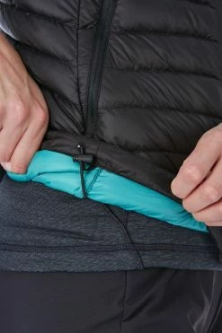 Rab Microlight Vest Women's Black/Seaglass