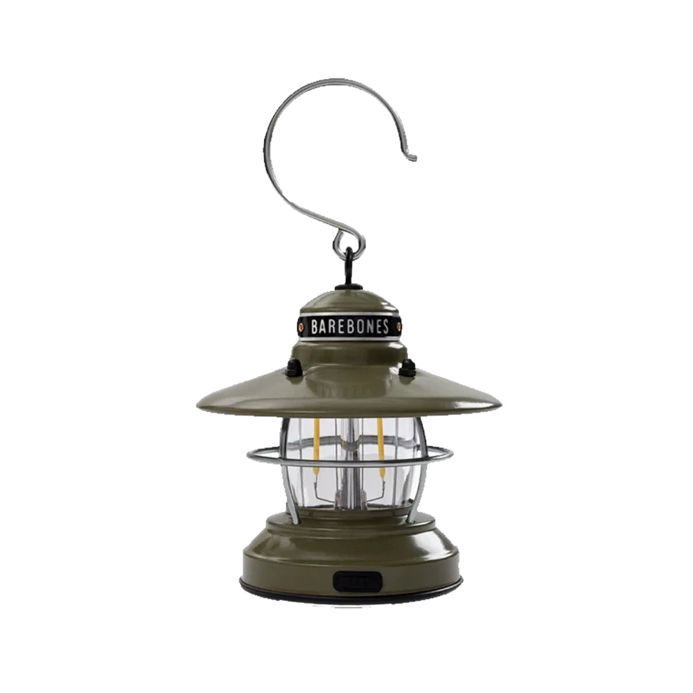 Barebones Edison Mini Lantern - Olive Drab 3 Barebones Edison Mini Lantern - Olive Drab