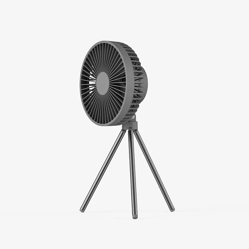 MONTANIC Tripod Fan With White Ring Light USB Rechargeable 6 MONTANIC Tripod Fan With White Ring Light USB Rechargeable