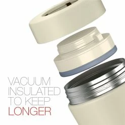 Peacock 0.30L Mini Food Jar - Sand Beige