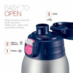 Peacock 1.5L Sport Bottle With Pouch - Blue