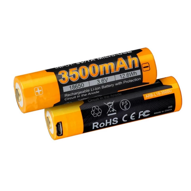 Fenix ARB-L18-3500U USB Rechargeable Battery (3500mAh) 3 Fenix ARB-L18-3500U USB Rechargeable Battery (3500mAh)