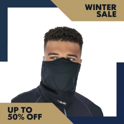 Rab Shadow Neck Shield - Black Headwear