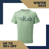 Rab Stance Logo SS Tee Men's Silverpine S