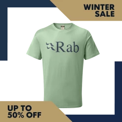 Rab Stance Logo SS Tee Men's Silverpine S