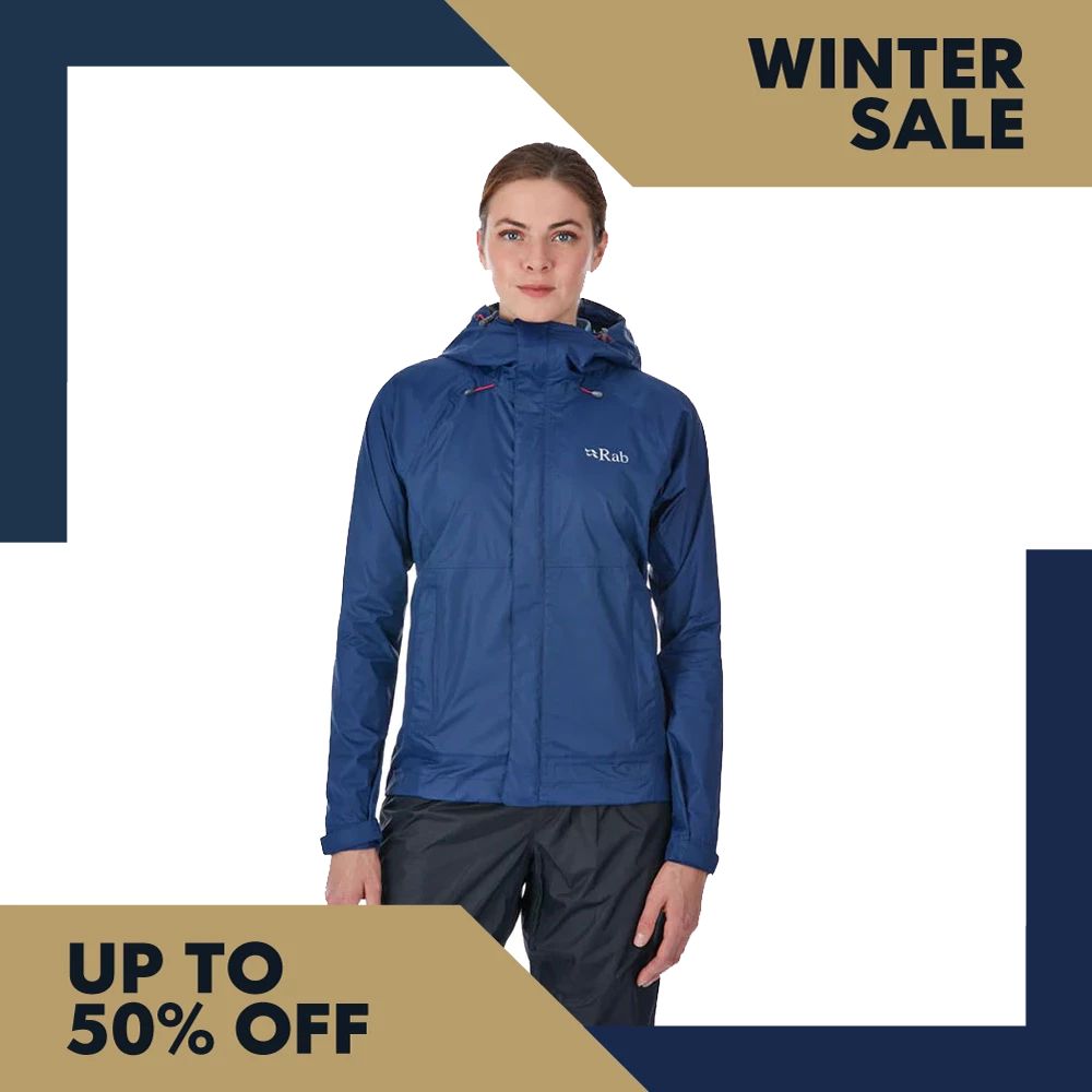 Rab Downpour Jacket Women's - Twilight 3 Rab Downpour Jacket Women's - Twilight