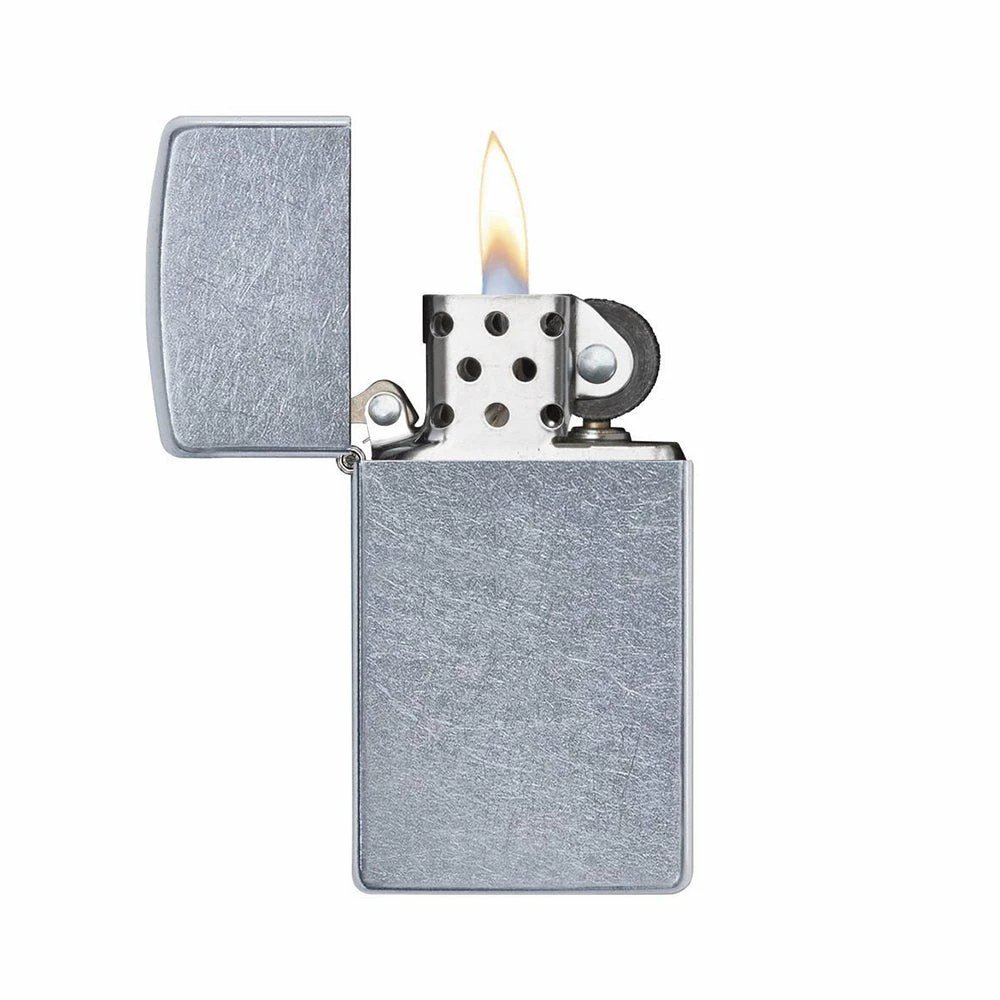 Zippo 1607 Slim® Street Chrome™ - Refillable Windproof Lighter 4 Zippo 1607 Slim® Street Chrome™ - Refillable Windproof Lighter