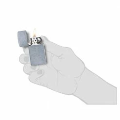 Zippo 1607 Slim® Street Chrome™ - Refillable Windproof Lighter 7 Zippo 1607 Slim® Street Chrome™ - Refillable Windproof Lighter