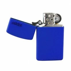 Zippo 1630ZL Slim Royal Blue Matte With Zippo Logo - Refillable Windproof Lighter