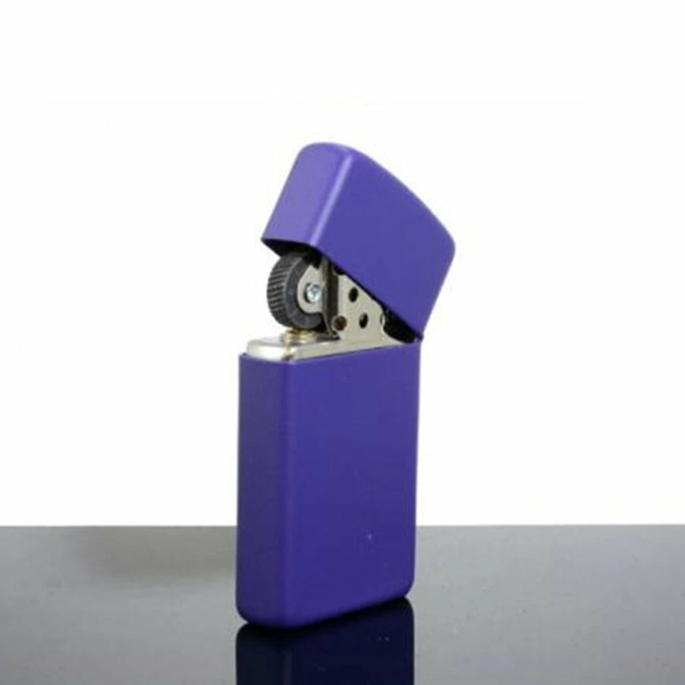 Zippo 1637ZL Slim Purple Matte With Zippo Logo - Refillable Windproof Lighter 5 Zippo 1637ZL Slim Purple Matte With Zippo Logo - Refillable Windproof Lighter