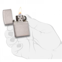Zippo 200 Classic Brushed Chrome - Refillable Windproof Lighter 9 Zippo 200 Classic Brushed Chrome - Refillable Windproof Lighter