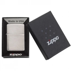 Zippo 200 Classic Brushed Chrome - Refillable Windproof Lighter 8 Zippo 200 Classic Brushed Chrome - Refillable Windproof Lighter
