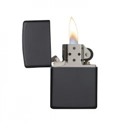 Zippo 218 Classic Matte Black - Refillable Windproof Lighter