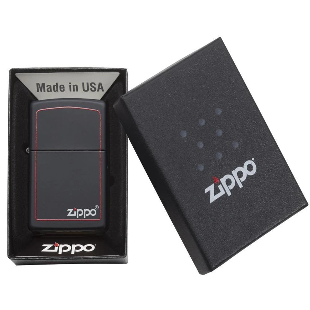 Zippo 218ZB Classic Black And Red Zippo - Refillable Windproof Lighter 5 Zippo 218ZB Classic Black And Red Zippo - Refillable Windproof Lighter