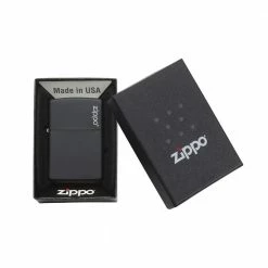 Zippo 218ZL Black Matte With Zippo Logo - Refillable Windproof Lighter 10 Zippo 218ZL Black Matte With Zippo Logo - Refillable Windproof Lighter