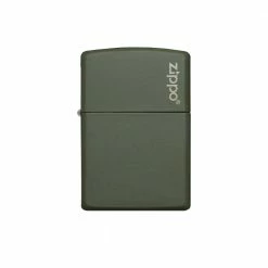 Zippo 221ZL Green Matte With Zippo Logo - Refillable Windproof Lighter