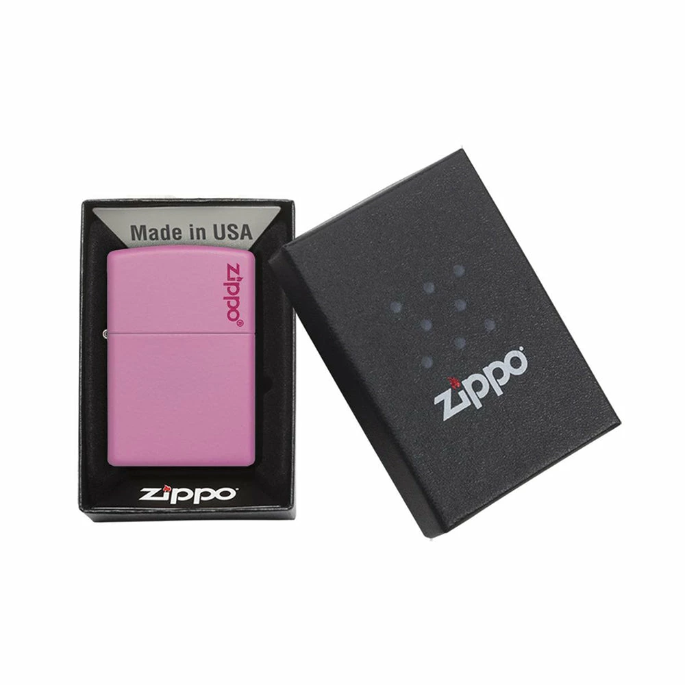 Zippo 238ZL Pink Matte With Zippo Logo - Refillable Windproof Lighter 5 Zippo 238ZL Pink Matte With Zippo Logo - Refillable Windproof Lighter