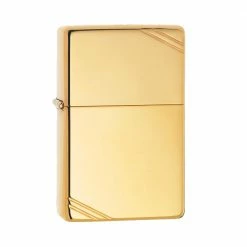 Zippo 270 High Polish Brass Vintage With Slashes - Refillable Windproof Lighter 9 Zippo 270 High Polish Brass Vintage With Slashes - Refillable Windproof Lighter