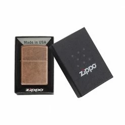 Zippo 301FB Antique Copper - Refillable Windproof Lighter